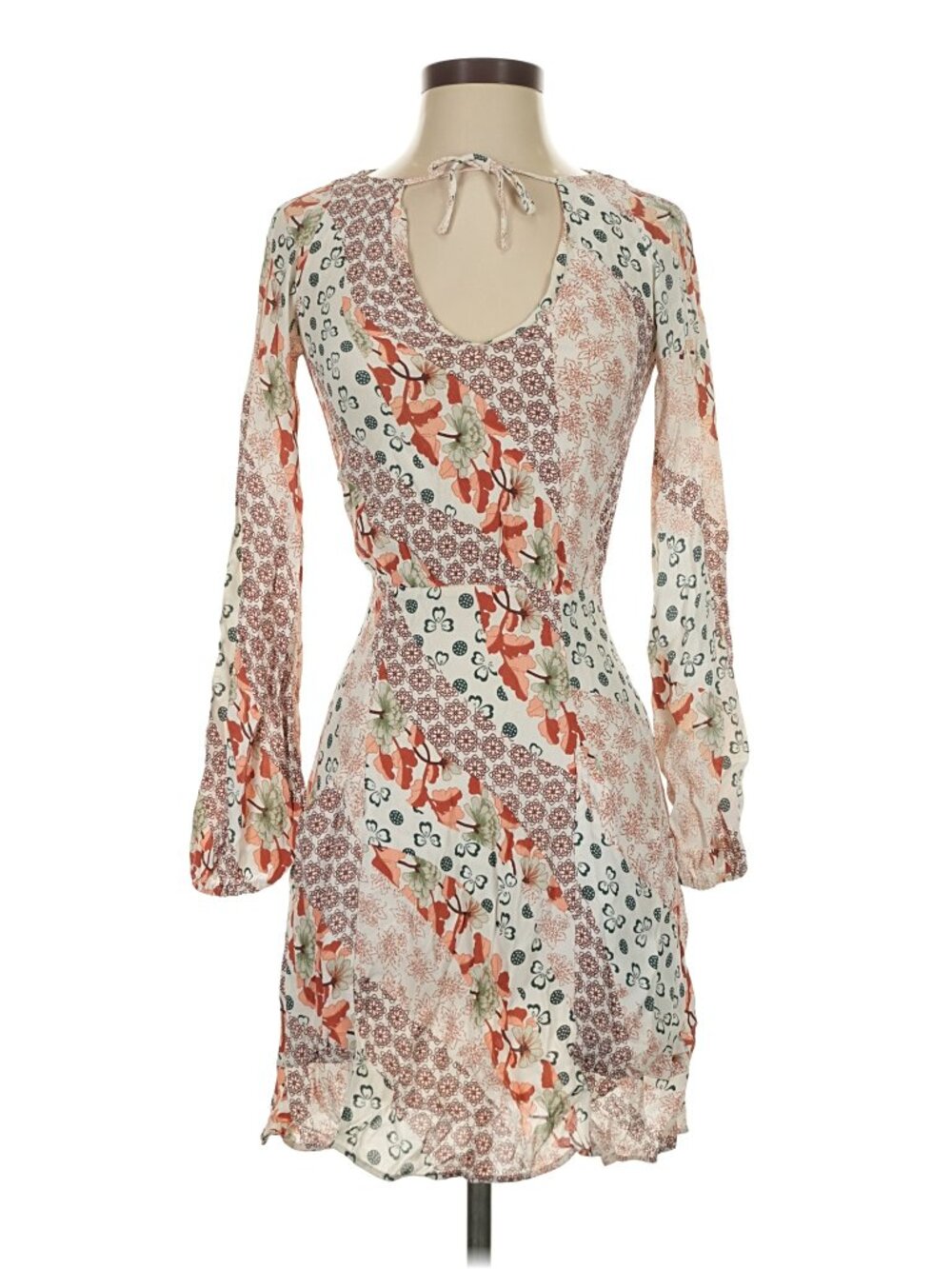 Reformation Patchwork Mini Dress in Size S
